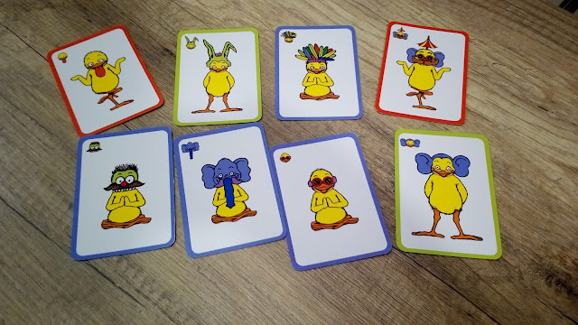 Le carte di Corri Pulcino