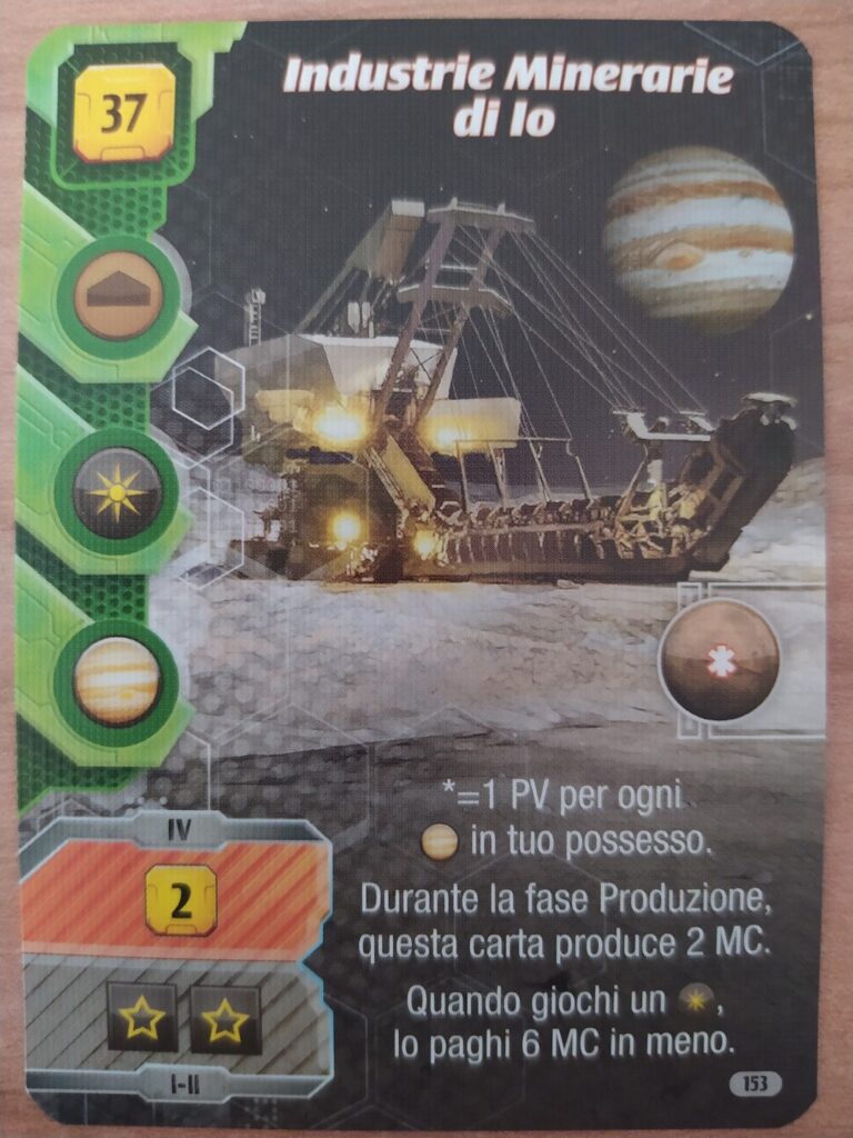 Le carte Progetto di Terraforming Mars: Ares Expedition
