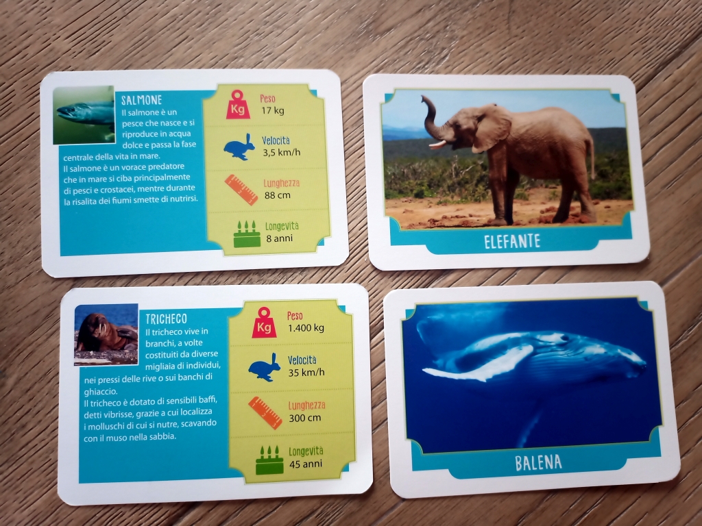 Alcune carte di Animali da Record