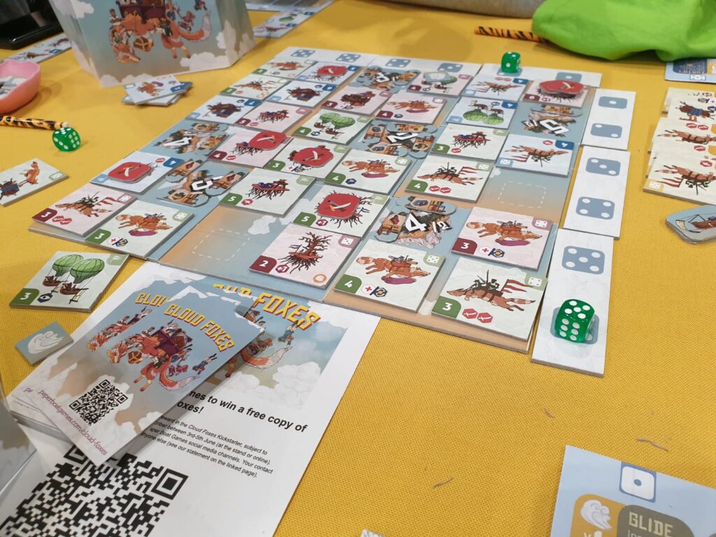 Cloud foxes quasi fine partita