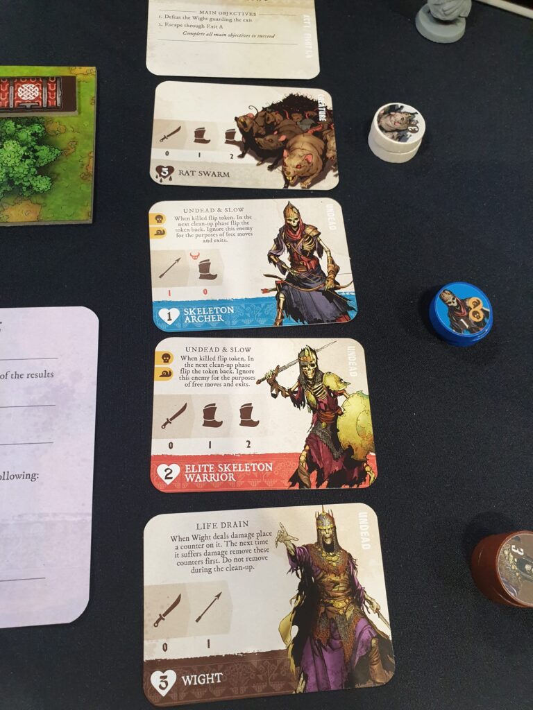 Fateforge schede nemici