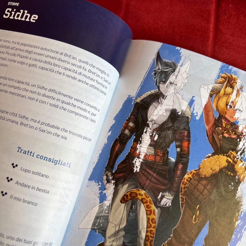 iI Sidhe, una delle stirpi giocabili