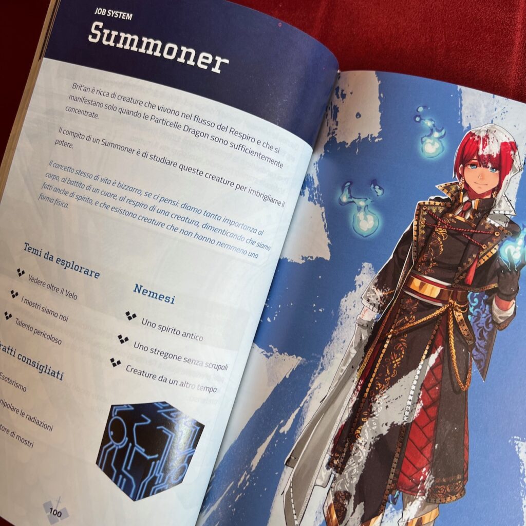 Il Summoner, uno dei job che possono essere scelti dai giocatori.