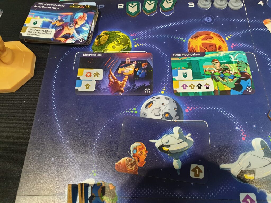 Starship Captains dettaglio plancia in gioco