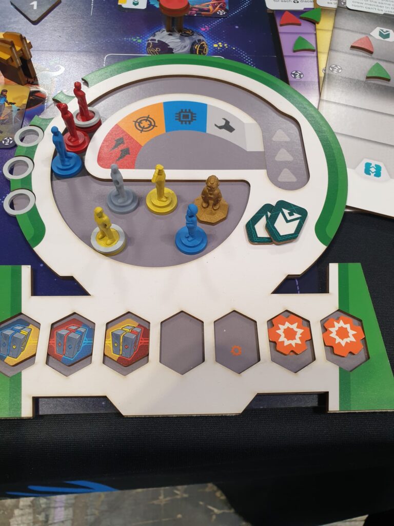 Starship Captains dettaglio plancia in gioco