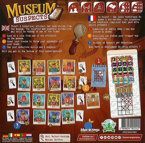 Giochiamo con Museum Suspects