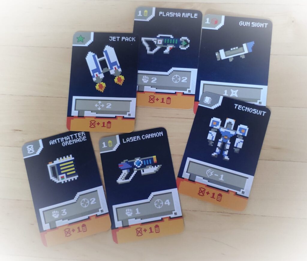Cyberdoom Tower - Gun Cards