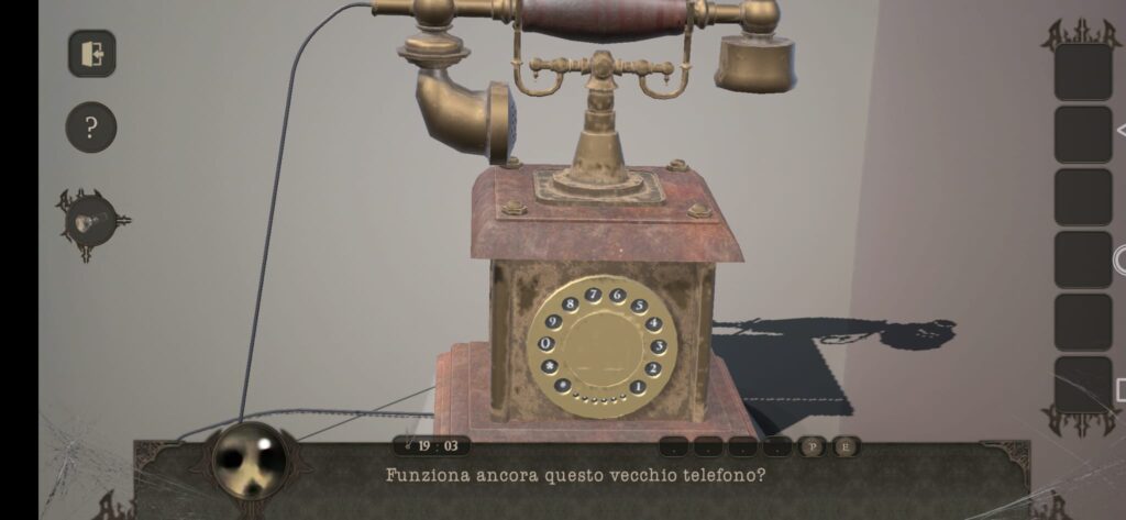 Un telefono a ghiera in Amelia's Secret
