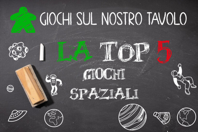 Top 5 giochi a tema spaziale