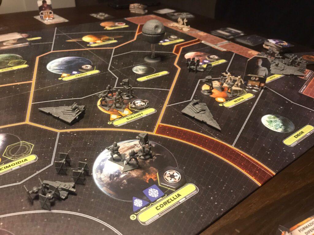 Ieri sera Star Wars Rebellion