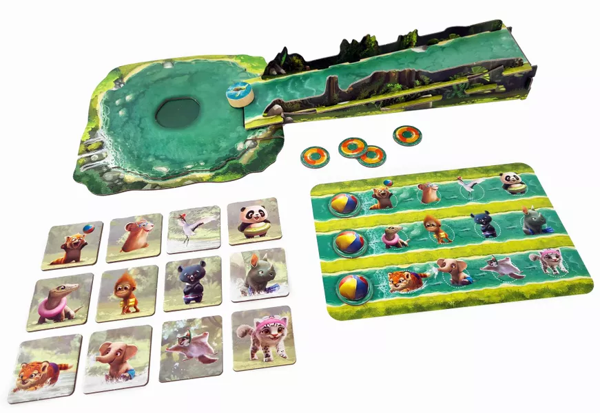 Materiale di Tartaruga Splash
