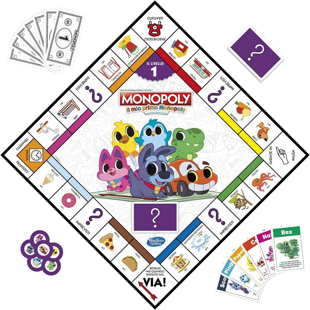 Tabellone Livello 1 Il Mio Primo Monopoly