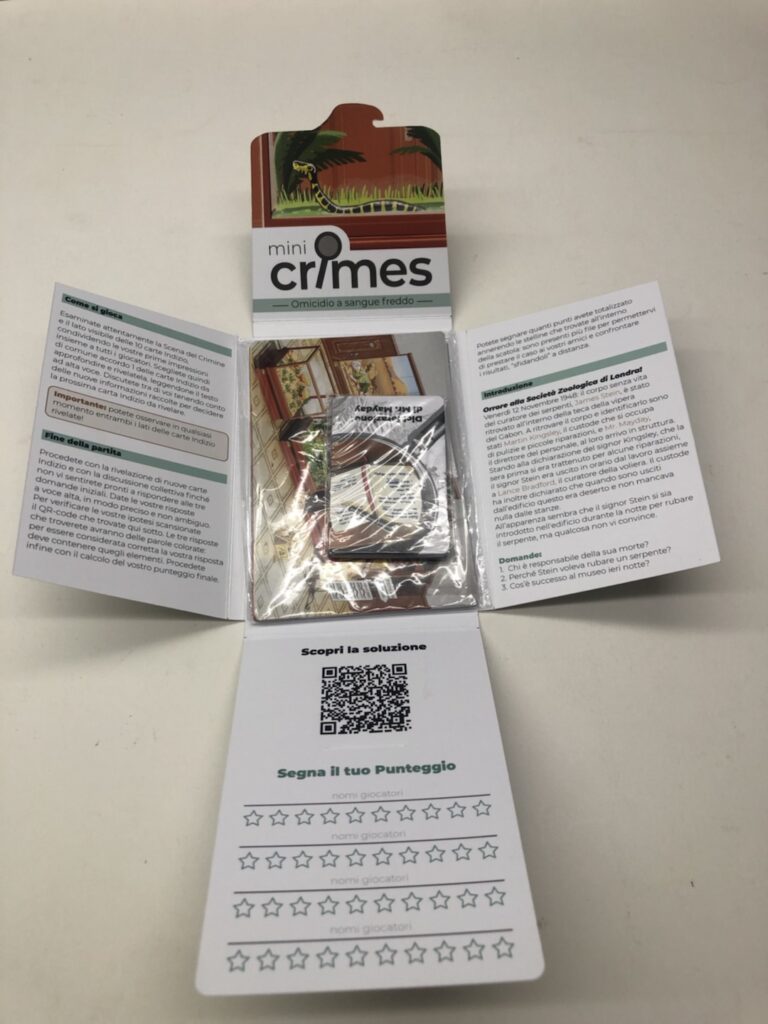 Unboxing di Mini Crimes