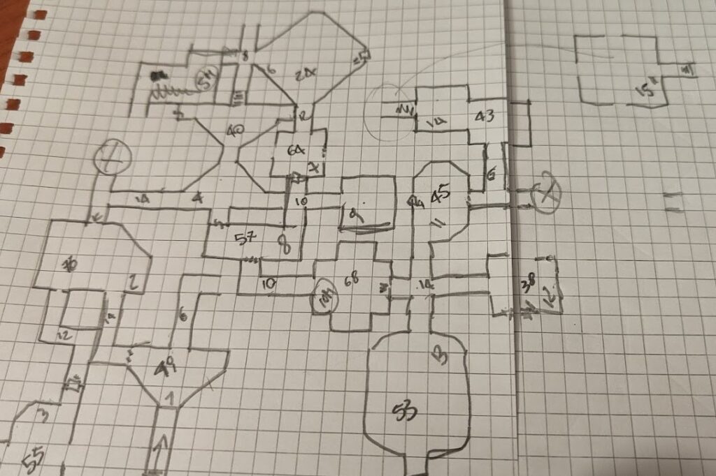 Tutta la mia arte nel disegnare mappe...