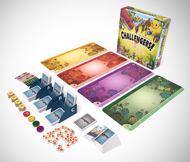 Challengers! Componenti