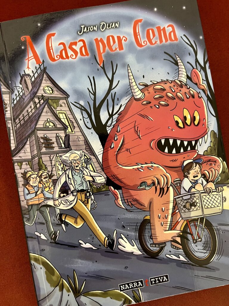 L'italianissima copertina de "A Casa per Cena"