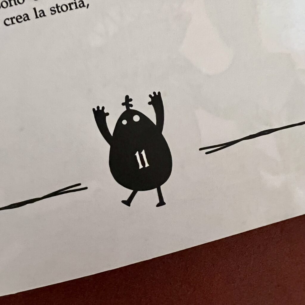 Il mostrillo/numero di pagina - uno dei tanti!