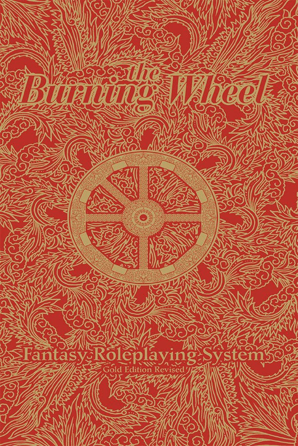 La copertina di the Burning Wheel
