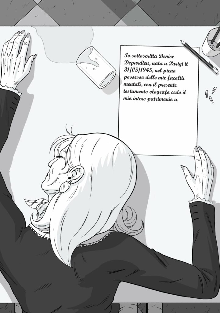Incipit di Grafomante con delitto