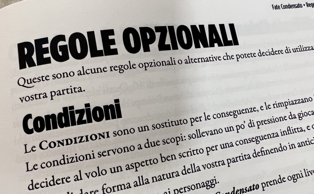 Le Regole Opzionali - ossia un saaaaacco di roba "in un minuscolo spazio vitale"