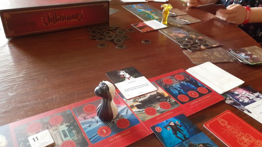 Ieri sera Disney Villainous: Perfectly Wretched + Evil Comes Prepared