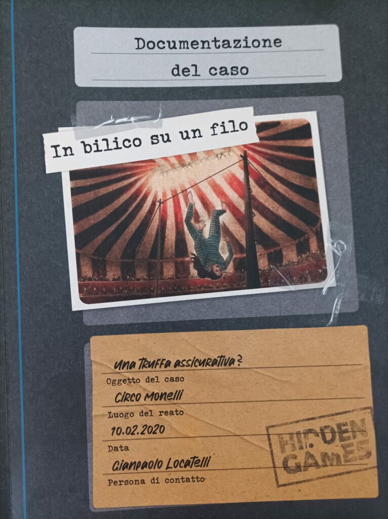 documentazione in bilico su un filo