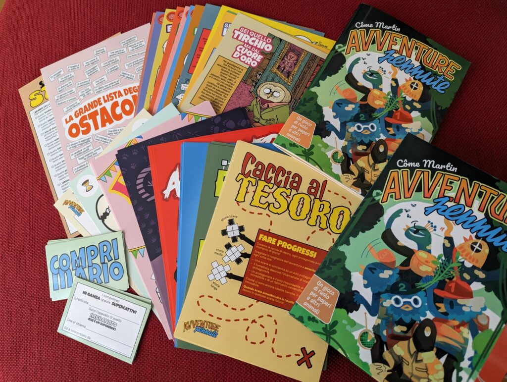 Che sia una singola sessione breve o molteplici campagne, Avventure Pennute promette sia qualità che quantità