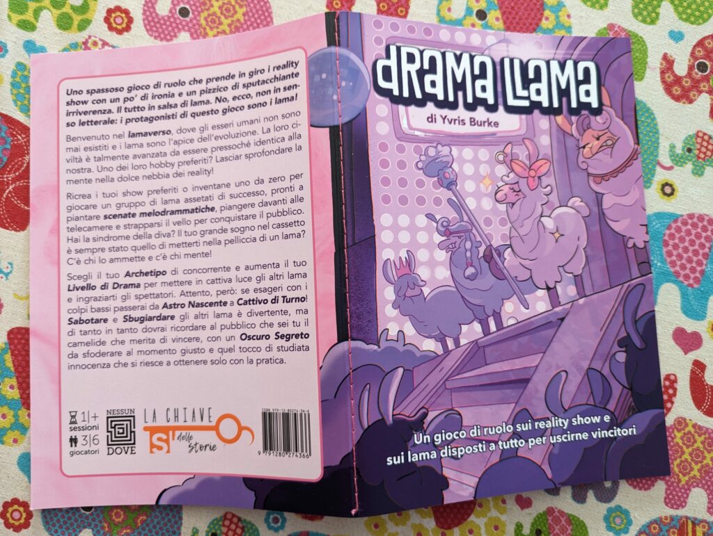 Drama Llama avrà un agile manualetto rilegato