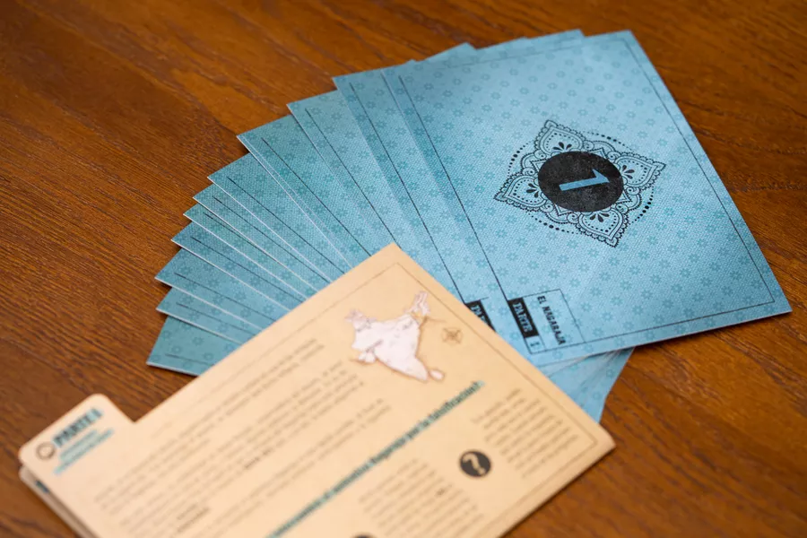Le carte del primo caso