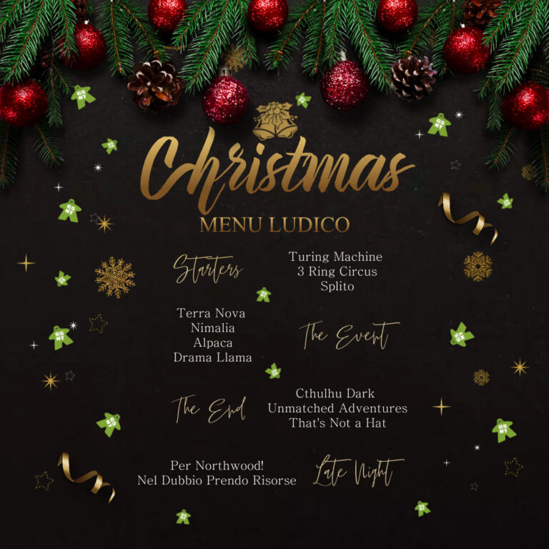 Christmas Menu' Ludico