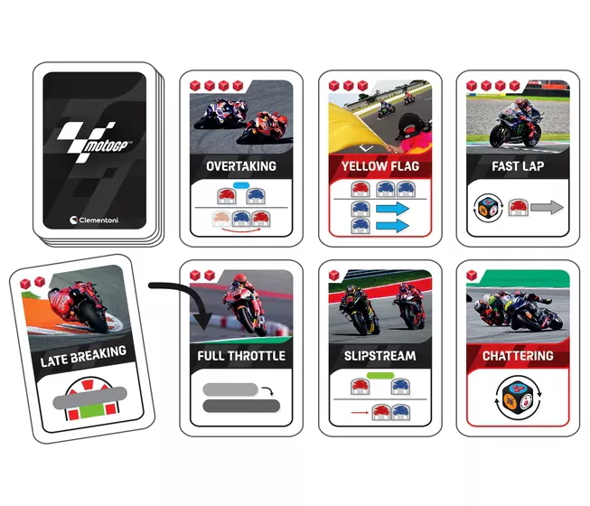 Le carte azione di Moto GP