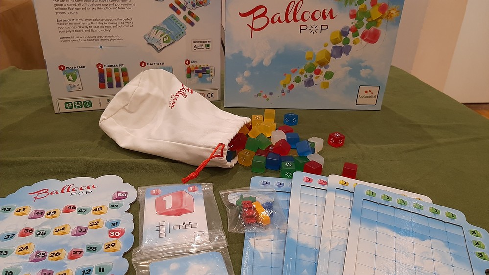 balloon pop materiali