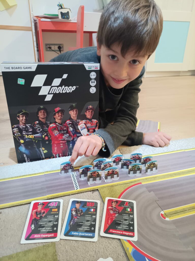 Gabri gioca a Moto GP
