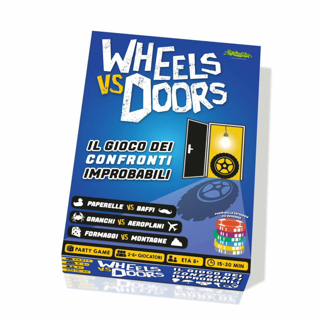 Wheels VS Doors Party Card Game - Hilarious Debate Game For Families & Friends