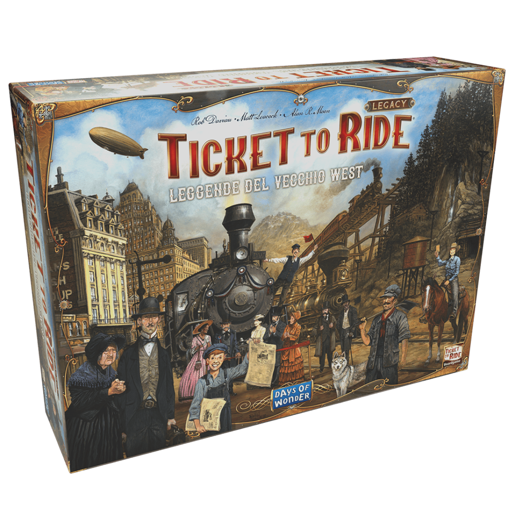 Ticket to Ride Legacy box