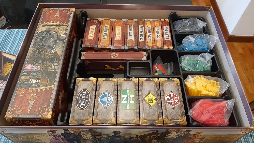Ticket to Ride Legacy box