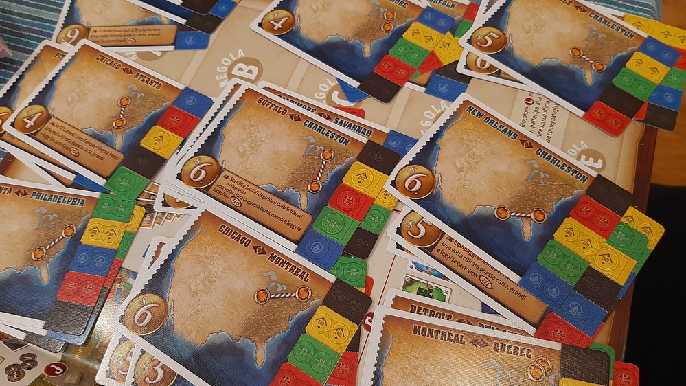 Ticket to Ride Legacy obiettivi