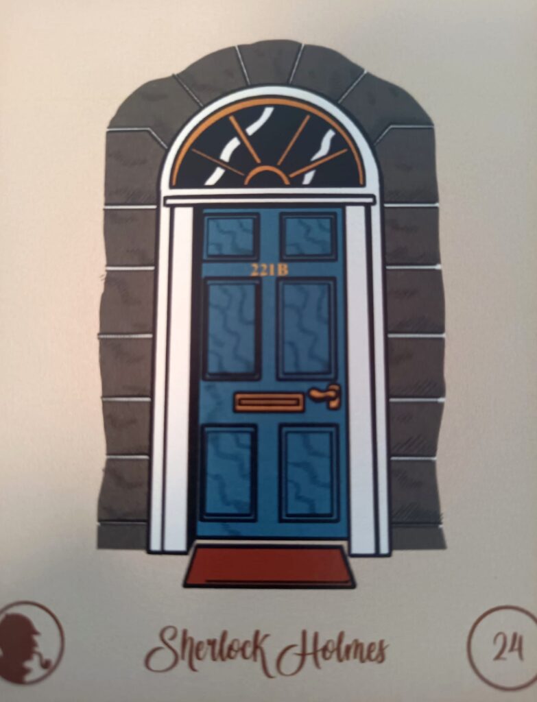 Pagina di Sherblock Holmes: uno scandalo in Boemia: vuoi bussare?