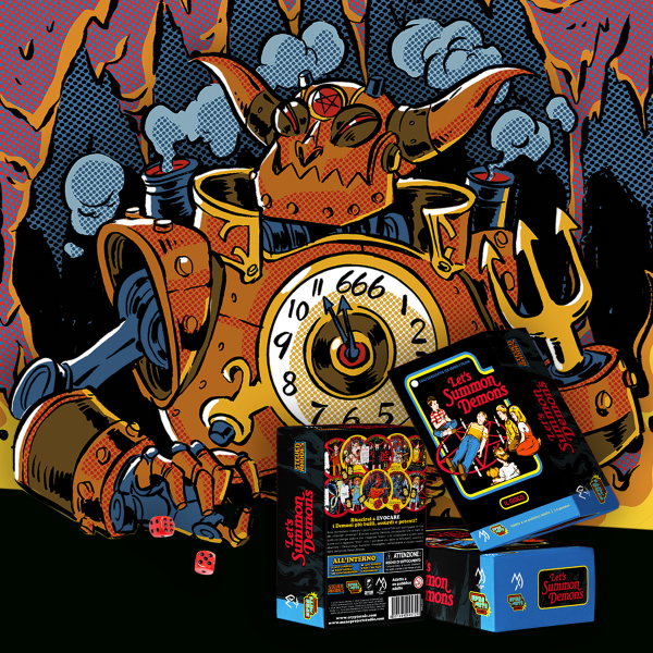 Illustrazione Robotin Let's Summon Demons