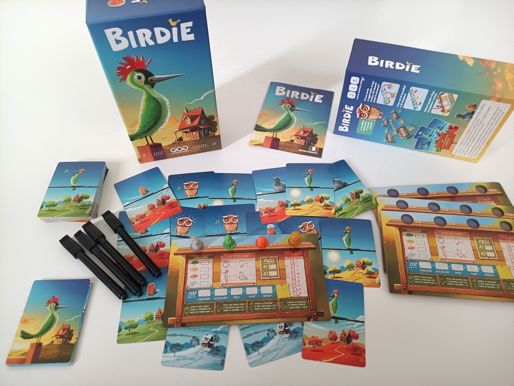 Il materiale di Birdie