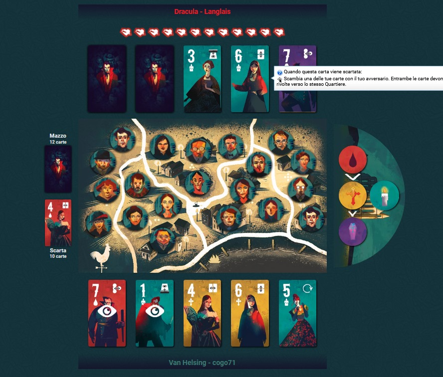 Ieri sera Dracula vs Van Helsing