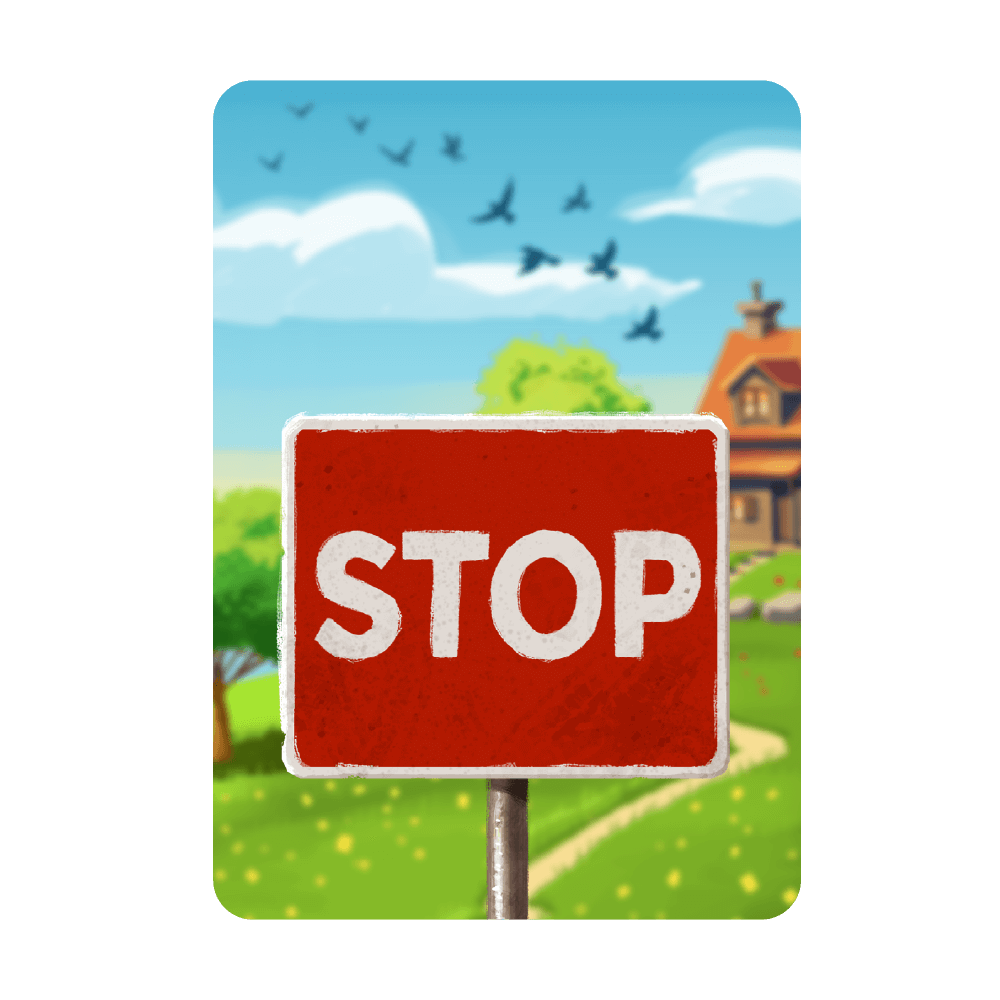 La carta STOP