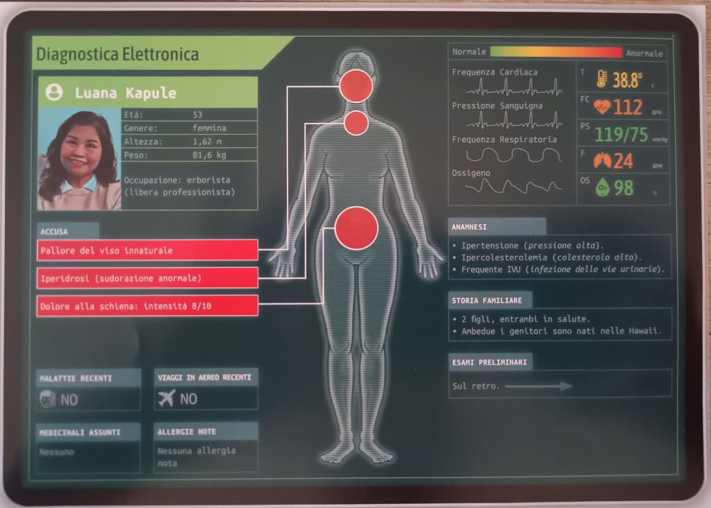 La diagnostica elettronica di Medical Mysteries: New York