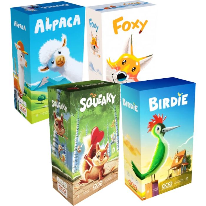 La serie Fluffy Animals