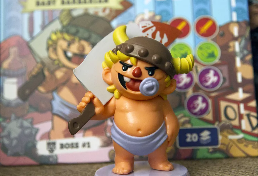 Il Barbaro bebè in 5 minute dungeon