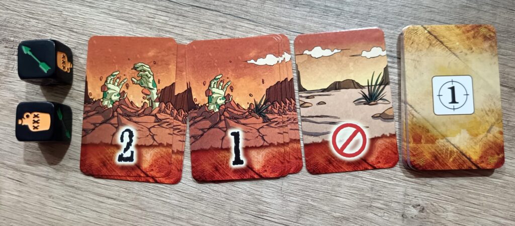 Carte zombie BANG! Dice Explosion.