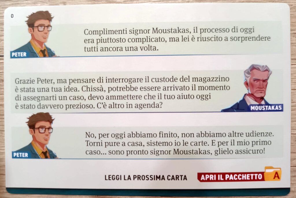 Inizia la nostra avventura