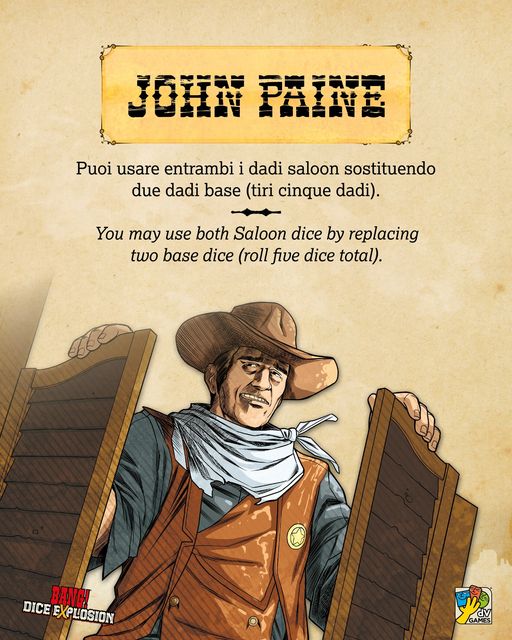 I Nuovi personaggi di BANG! Dice Explosion. Vi ricordano qualcuno?