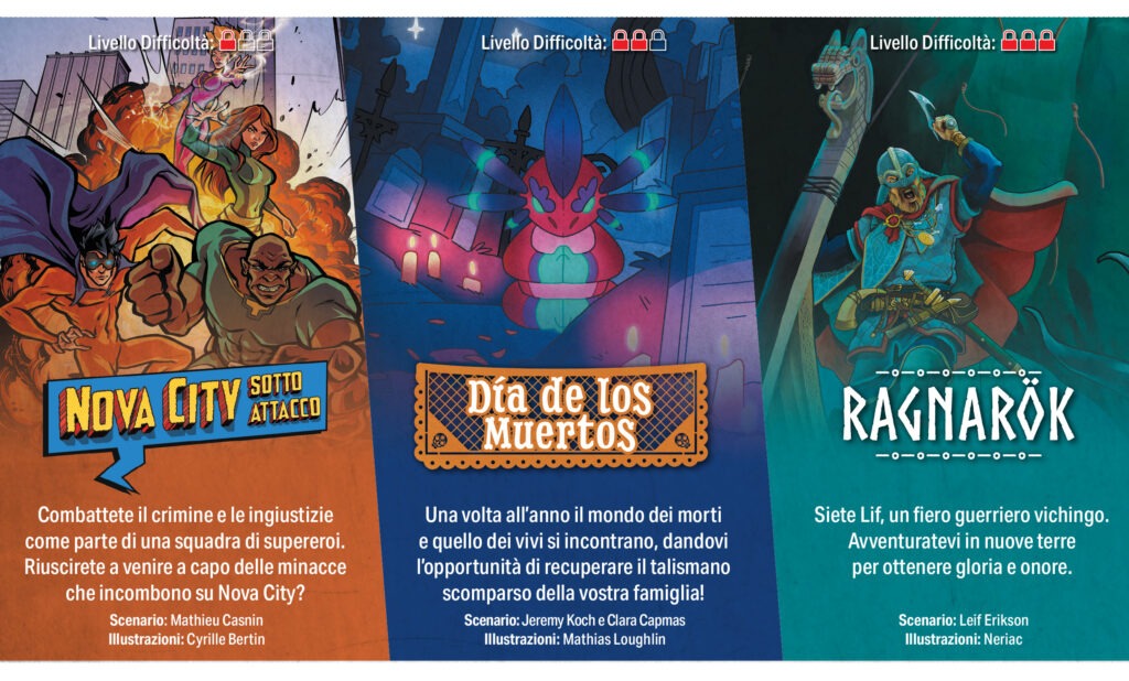 Le tre avventure di questa uscita