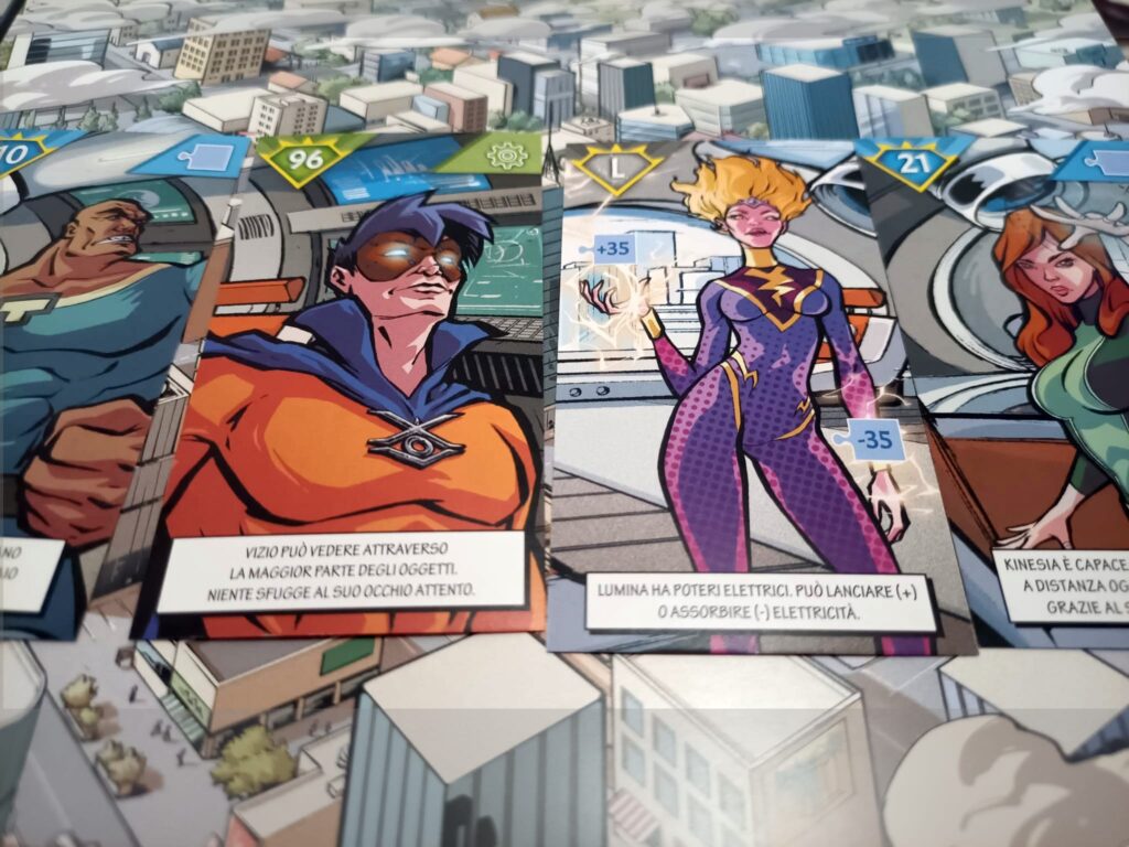 Gli eroi di Nova City in Unlock! Supernatural Adventures
